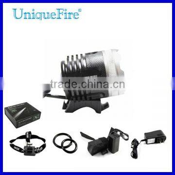 Uniquefire 3 x cree U2 led power style waterproof cree headlamp 5000 lumens