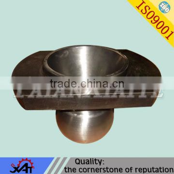 carbon steel forging part machining parts connection parts tube head