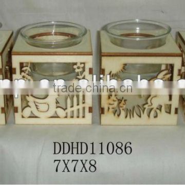 HOT Selling Wood Candle Holder of animal design