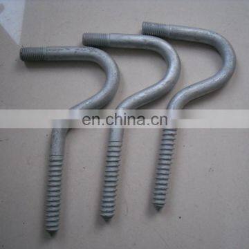 Forged zinc plated carbon Steel Screw Eye Hook Nail