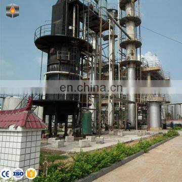 Environmental Waste Engine Oil to Lubricant Base Oil Distillation Refining Plant