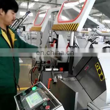 China factory sale window door profile CNC automatic double head cutting saw machine