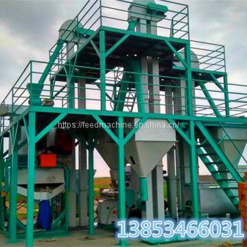 Hot sell 1-5T/H animal feed pellet processing machine plant , pellet feed production line