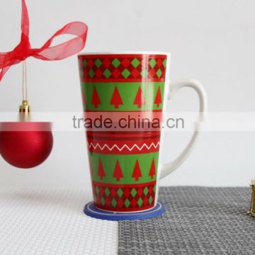New christmas design ceramic coffee mug for gift mug,promotional mug