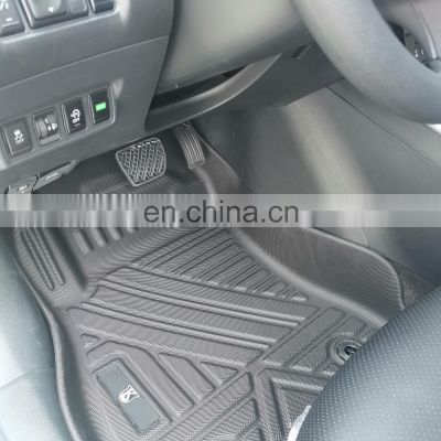 Quick installation durable 3D TPE car  floor mat custom for Toyota