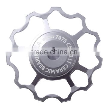 Aluminum Alloy 7075 Ceramic Bearing Mountain Bike Jockey Wheel