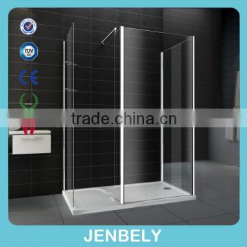 8mm Sample shower screen walk-in with Stands