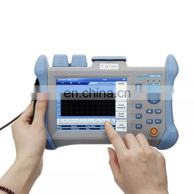 Handheld 120KM 1310/1550nm OTDR Integrated VFL TMO-300 Touch Screen Optical Time Domain Reflectometer