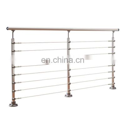 Strong anti-corrosion residential use terrace stair  stainless steel balustrade