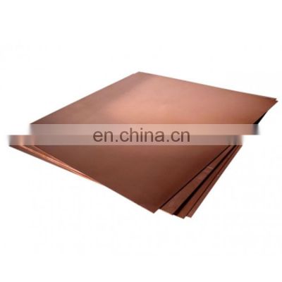 Food grade copper sheet supplier