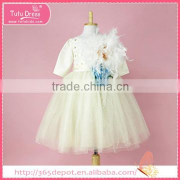 Pleated Skirt dress for girl 2-10 year flower girl dress