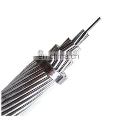 Acsr Cable IEC 61089 Standard Bare Steel Reinforced Acsr Conductor For Overhead Transmission
