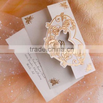 Fancy Folding Wedding Invitation Cards