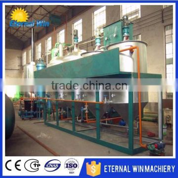 Good quality 10-800T cooking oil refinery plant soya bean oil refining machine