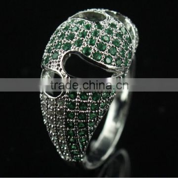 Pave setting sterling silver rings for sale