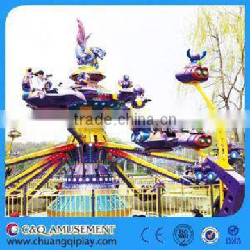 Kids playground equipment amusement rides 4 arms mini jet