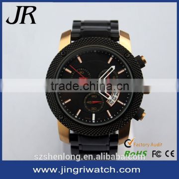 Alibaba 8 years gold supplier jingri supplier 5 atm water resistant stainless steel bell and rose quartz watches