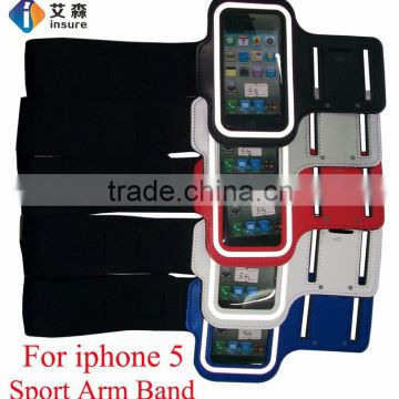 Double Protection Combo Holster Case with Clip armband for iphone 5