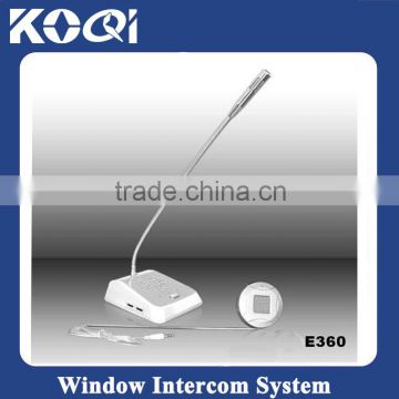 Bank Intercom Device E360 hands free with CE certification hot sale