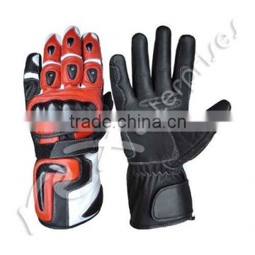 Leather Motorbike Motorcycle Racing Sports Gloves