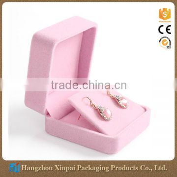 Custom Made Jewelry Gift Box Velvet Earring Box