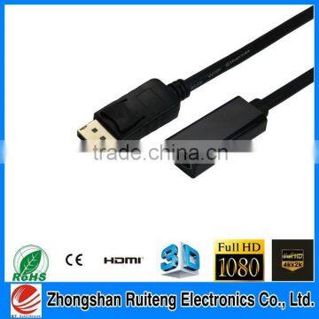 Dp to HDMI male to female the new product hot sell all over the world