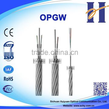 OPGW Fiber Aerial Cable Installation Composite Overhead Ground Wire