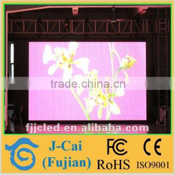 Jingcai wholesale high brightness P7.62 indoor led flat panel display alibaba.cn