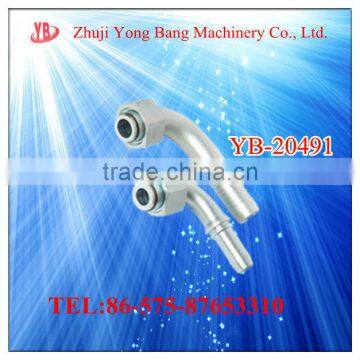 Low price carbon steel hydraulic hose metric fittings