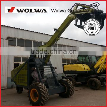 4 ton wheel loader with sugarcane grabber
