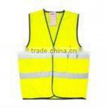 High visibility security yellow reflective vest from China