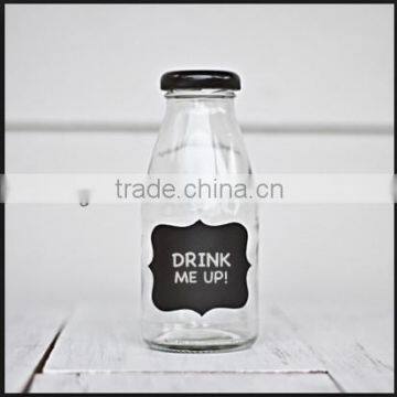 customized bottle chalkboard sticker