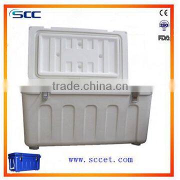 roto-molded polyethylene cooler box,insulated cooler box,ice cooling cooler box with FDA&CE