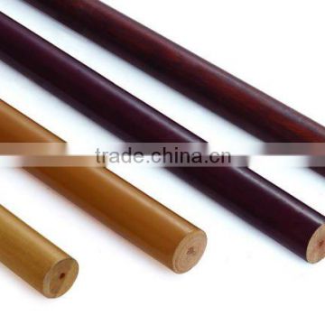 Lovely style 28MM wooden poles for kids room curtains