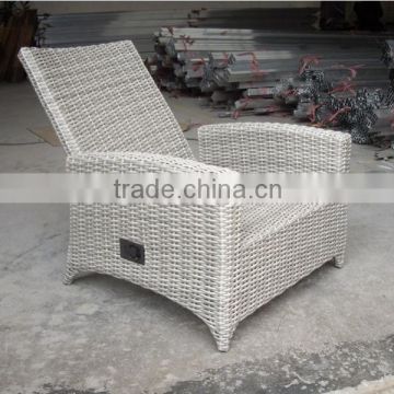 Modern design outdoor furniture adjustable rattan chair