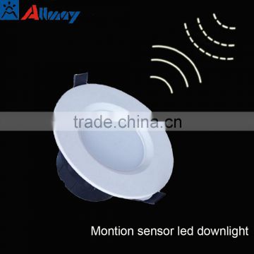 led downlight 10w with motion sensor 2700-6500k ce rohs 2 years warranty