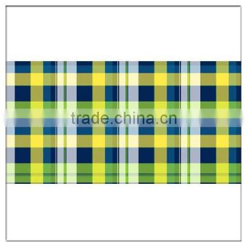 100% polyester grid fabric for home textile
