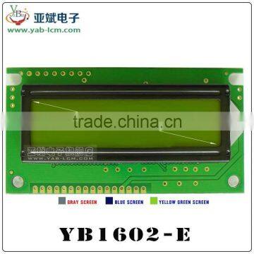 1602 Character LCD Display 1602E blue LCD Module Drive voltage: 5.0V or 3.3V