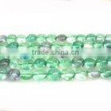 Natural Flourite Semi-finished Beads