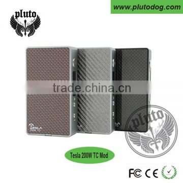 alibaba china box mods newest electric cigarette 18650 200w TC box mod,Original tesla 200w mod ,VV VW 200w mod with high quality