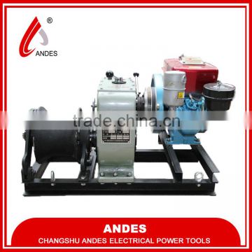 Andes 5T cable pulling winch,cable winch,winch