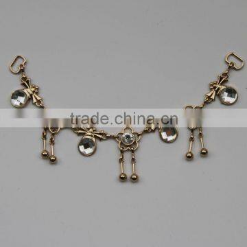 New arrivel Chain gold Neckline simple design wholesale
