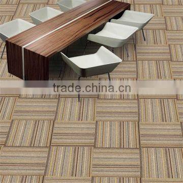 100% PP Bitumen Backing Carpet Tiles For Sale