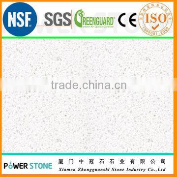 Artificial Quartz Stone Crystal White Mirror Tiles 60x60