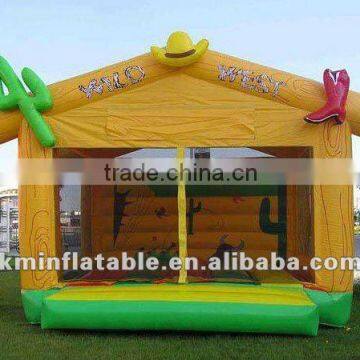 West cowboy inflatable bouncer