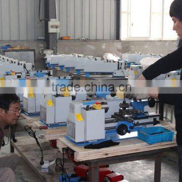 small bench lathe machine CQ0618*300 price with high quality from gold supplier Haishu