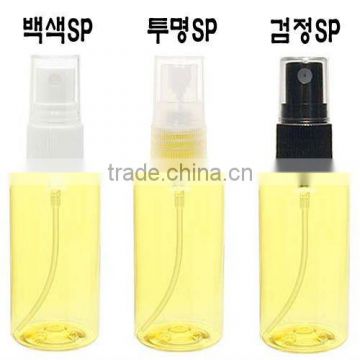 Spray cap PET bottle 60ml Yellow Clear