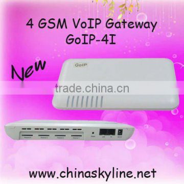 8 Port/ChannelGoIP GSM Gateway GoIP-4I with Antennas Built-Inside Motherboard Easy Pass The Customs