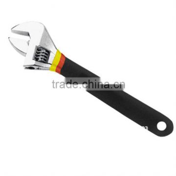 Different type of adjustable wrench and spanner hardware tools