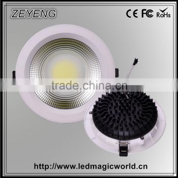 Alibaba led lights cut out 165mm downlight / 20w cob led downlight / Shopping mall ceiling decoration design